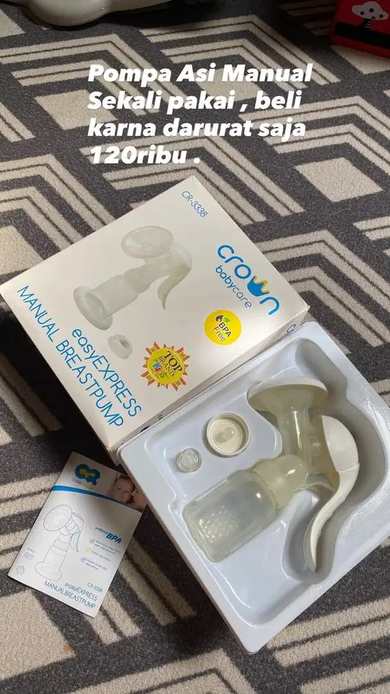 Pompa Asi Manual ( Sekali pakai )