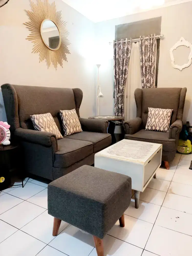 SOFA SET 3 BANGKU MINIMALIS