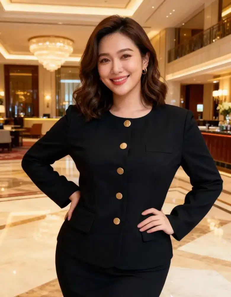 Jas wanita bahan premium