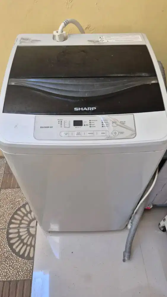 SHARP Mesin Cuci 1 Tabung Top Loading 7,5Kg ES-FL950GY Otomatis