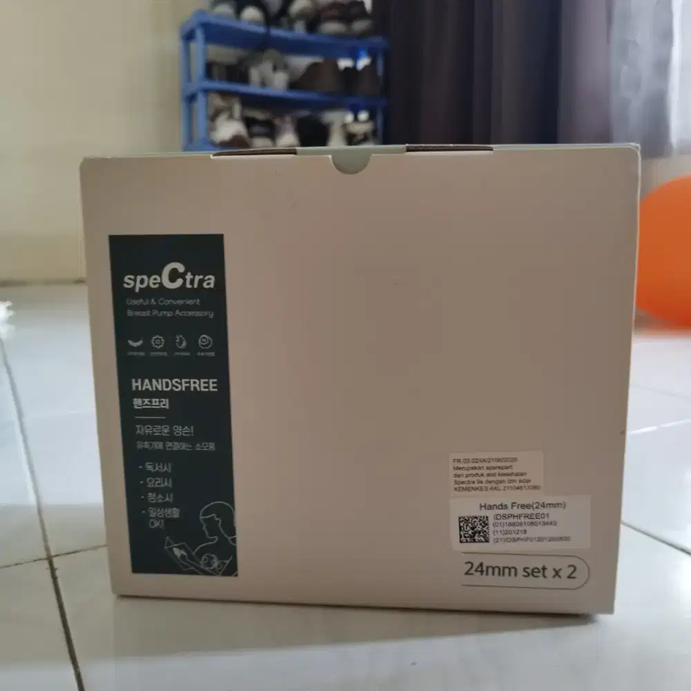 PRELOVED SPECTRA HANDSFREE BREAST PUMP 24MM PUMPING ASI