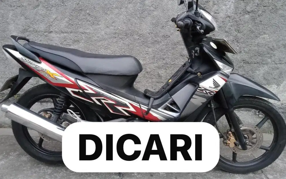 Di Cari Supra X 125 Double Disk DD Tahun 2009 Ke Atas Karbu Supra 2010