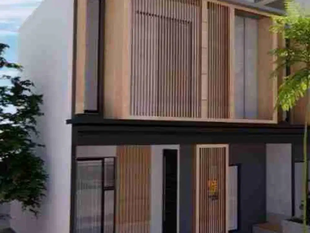 Rumah ala korea di Parung Bogor dekat jalan raya