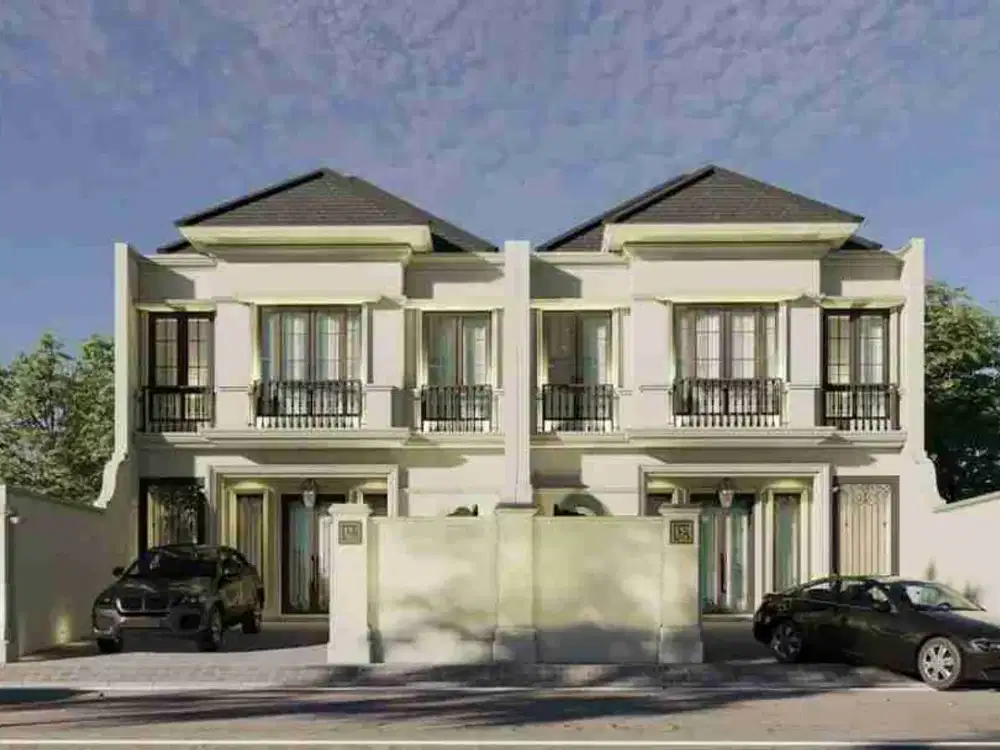 Dijual Rumah Baru Desain Mewah dalam Komplek di Cempaka Putih