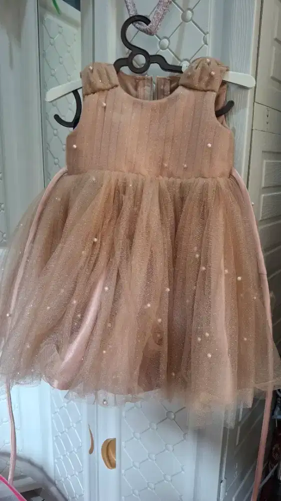 Dress pesta anak perempuan 6 bulan - 3 th Preloved