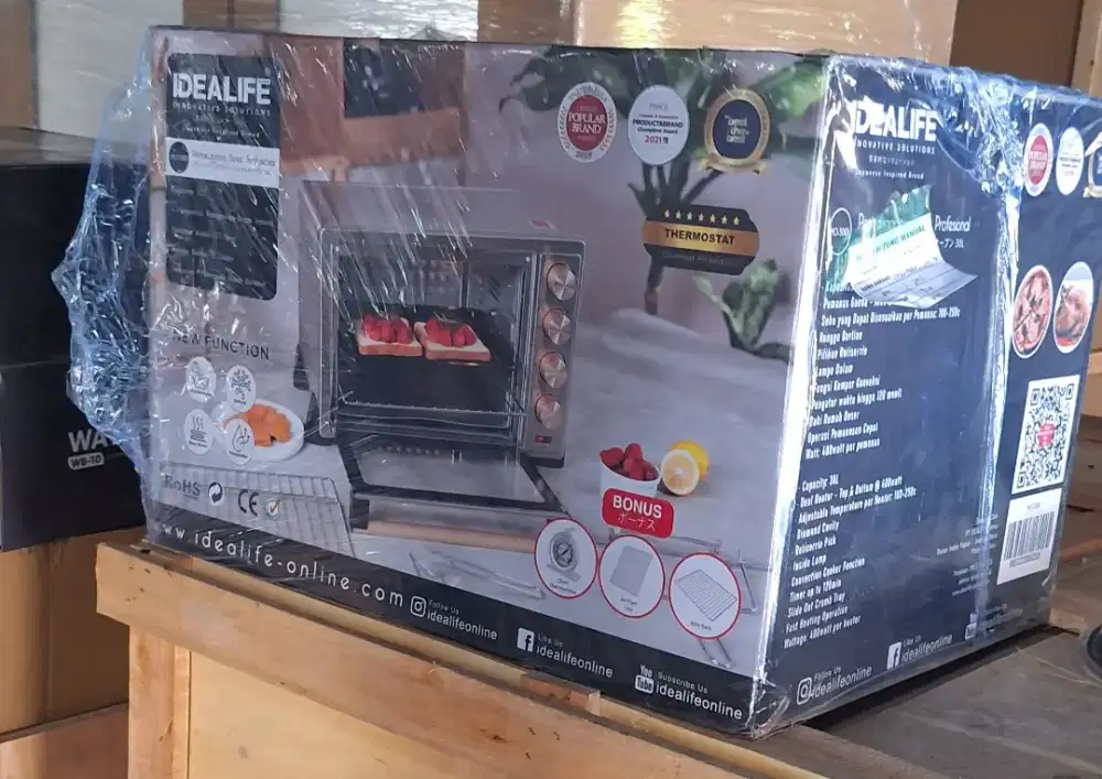 Oven Idealife 30 Liter Panggang IL-330 Toaster