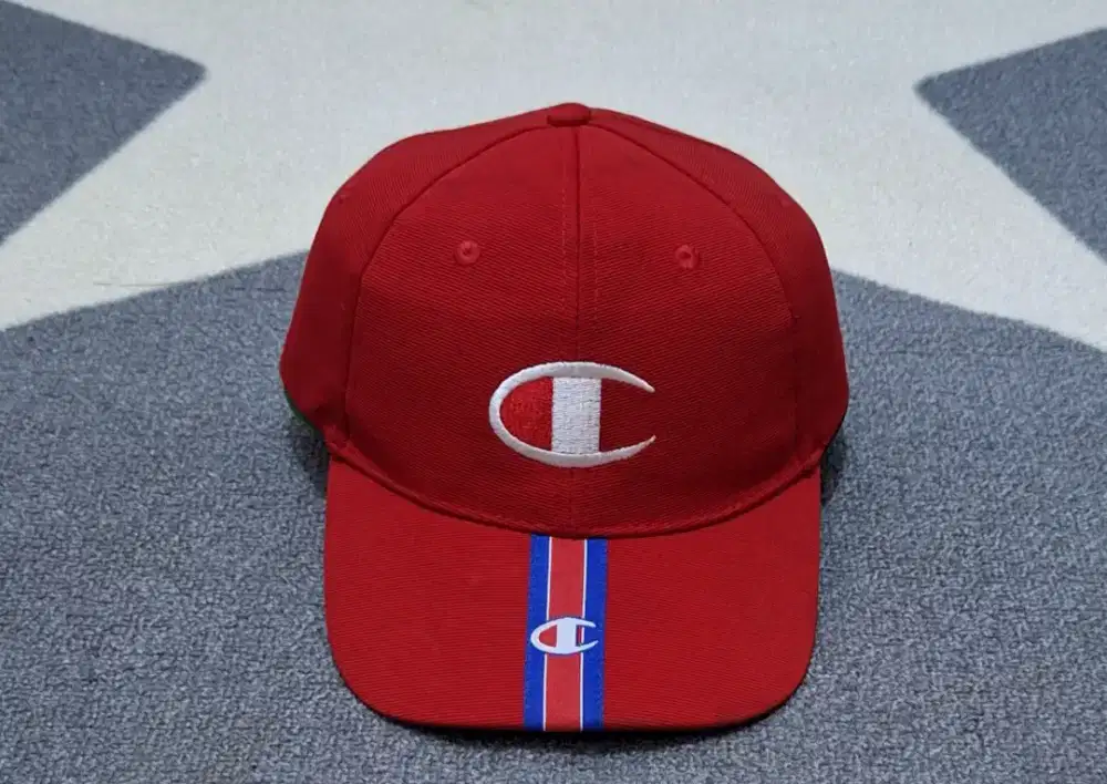 Topi champion taped original second bekas