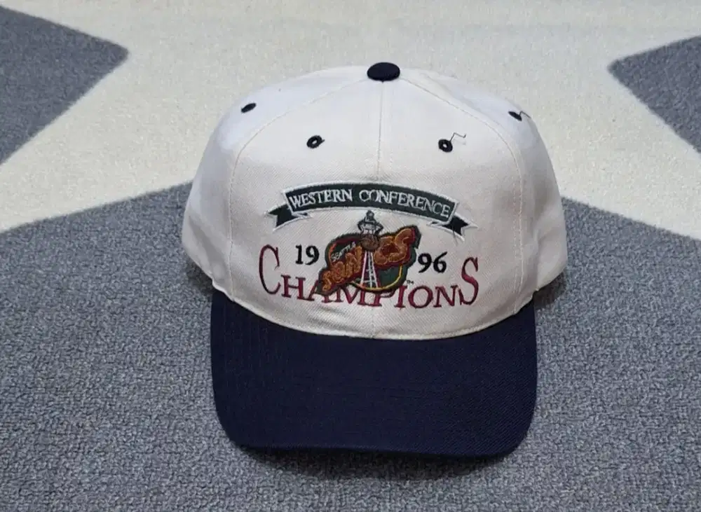 Topi vintage nba seatle sonics original second bekas rare unik