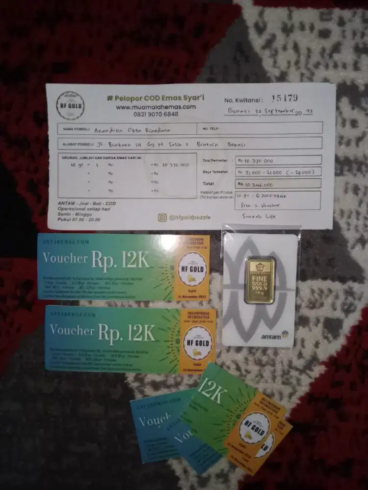 Logam Mulia Antam Tahun 2020