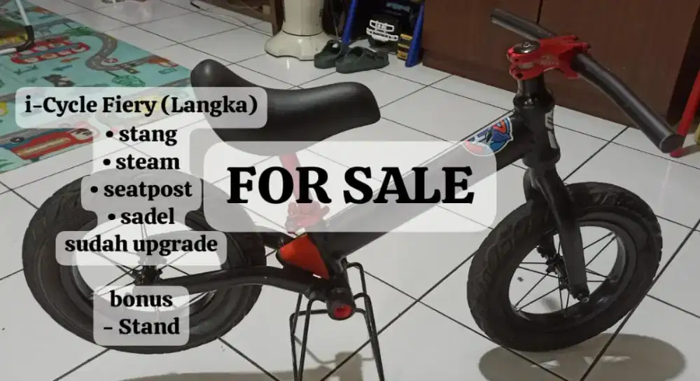 Push Bike / Balance Bike i-cycle Fiery