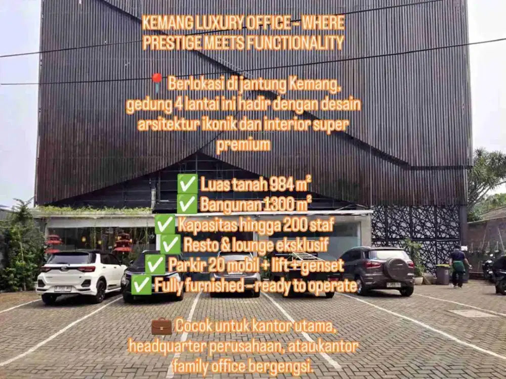 jual gedung perkantoran di Kemang Jakarta Selatan