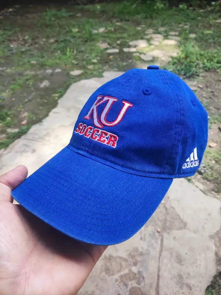 Topi Adidas Original Logo KU soccer Bordir