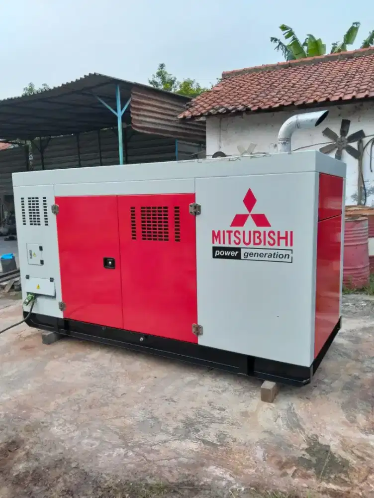 Genset Mitsubishi 100 kva built up like new..