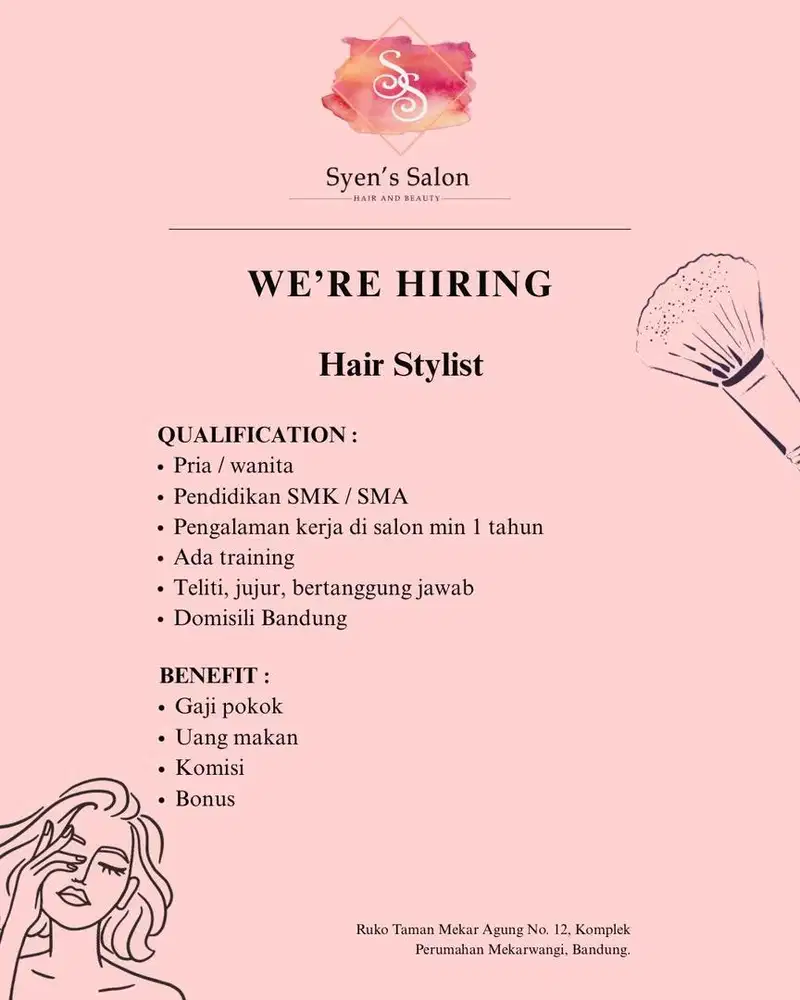 Hair Stylist & Nail Artist Salon