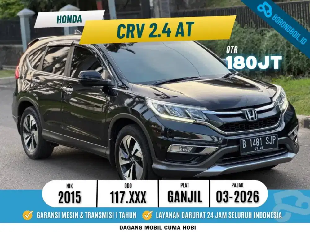 Honda CRV 2.4 AT 2015 Hitam