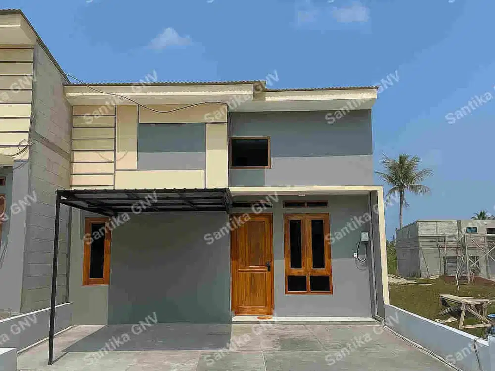 Hunian Terjangkau Akses Tol dan Stasiun 155juta cash Include pagar besi dan kanopi