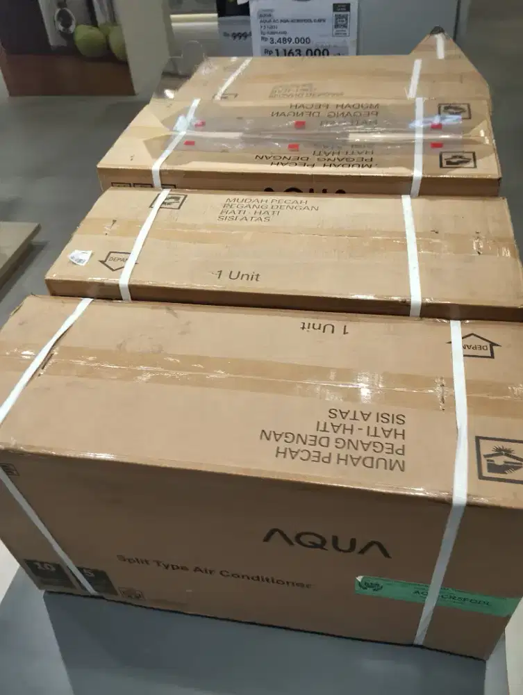 AC Aqua 0.5pk free pasang