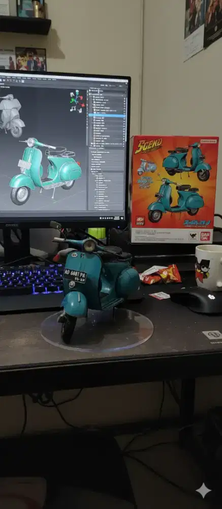 Vespa VBB 1965 Light Blue