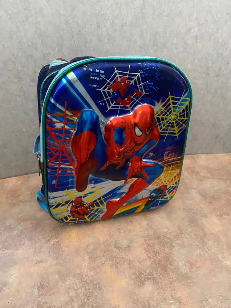 PRELOVED Tas ransel anak laki-laki - spiderman