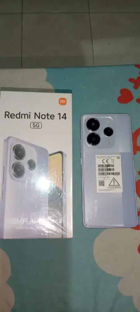 Di jual HP redmi note 14 +5