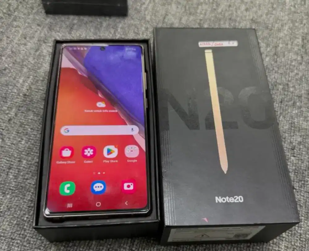 Murah Samsung Note 20 8/256 grs resmi mulus normal, bs TT