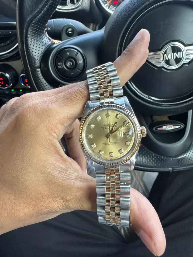 Rolex datejust 1601 with 18k 36mm