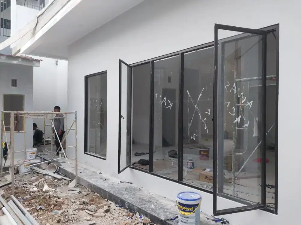 Jendela kaca aluminium