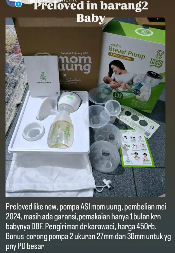 PL like new pompa ASI mom Uung