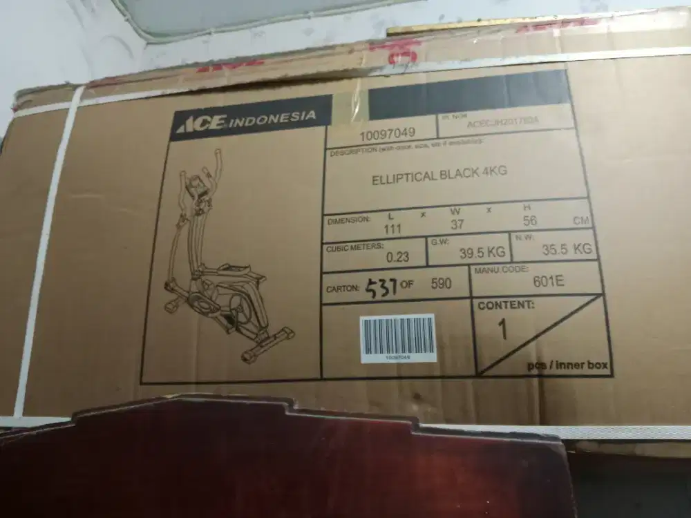 Elliptical black 4kg