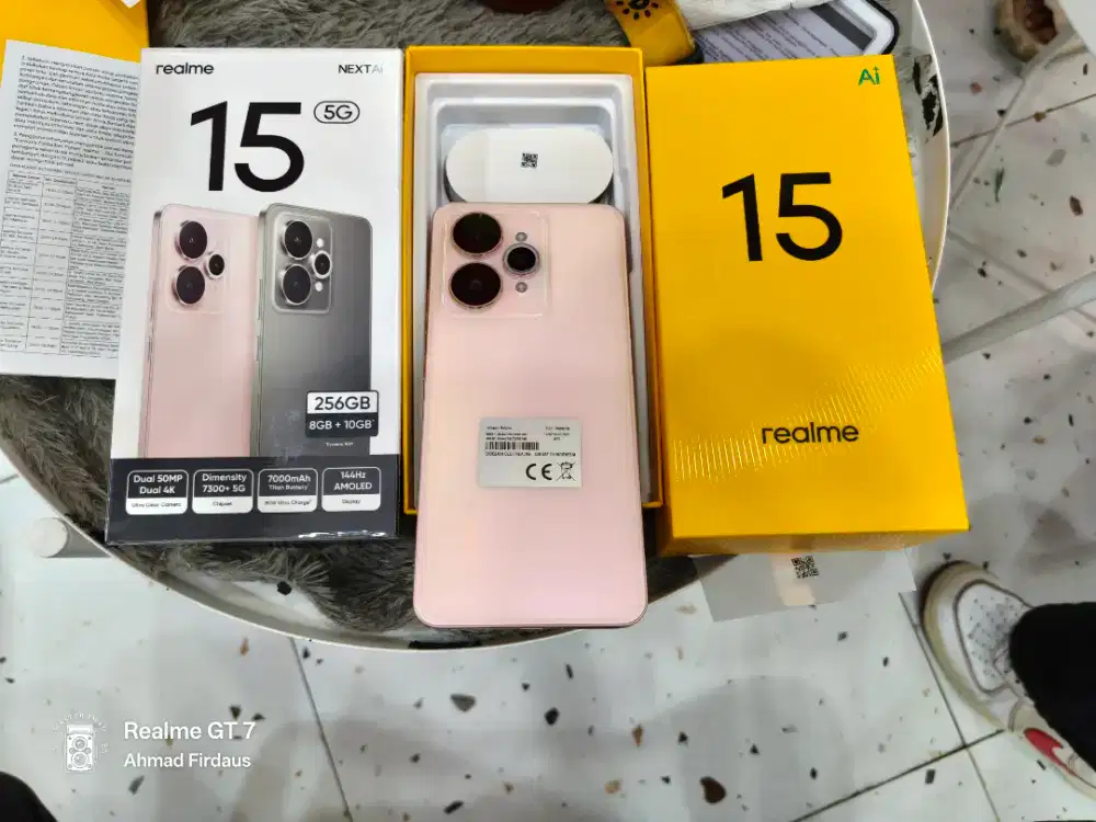 Terbaru Realme 15 5G garansi resmi, barang masih segel ori