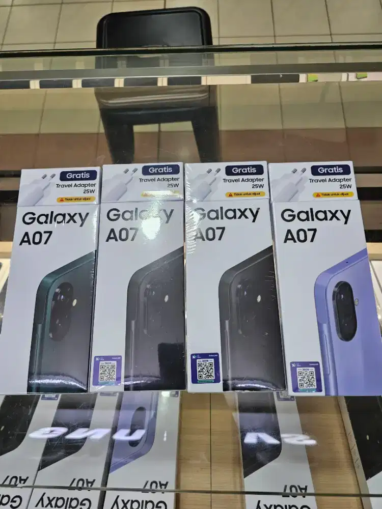 Samsung a07 4/64 garansi resmi no repack