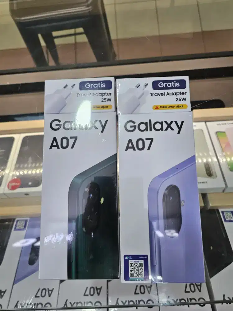 Samsung a07 6/128 garansi resmi