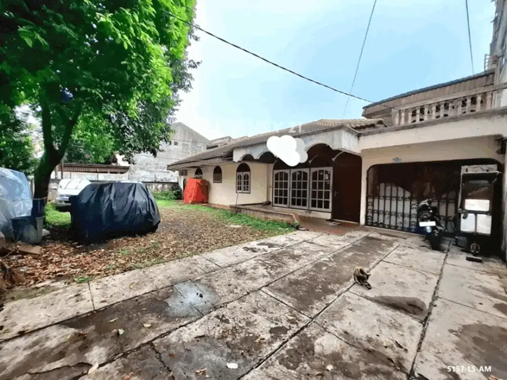 Rumah Pinggir Jalan Raya Bisa Untuk Kantor Di Petukangan Selatan