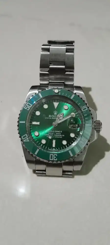 JAM ROLEX SUBMARINER HULK MATIC