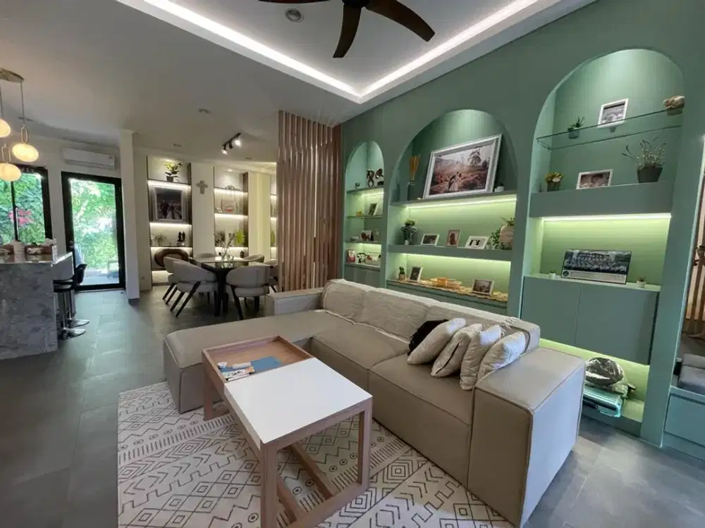 Rumah full furnish interior design Sutera VIctoria Alam Sutera