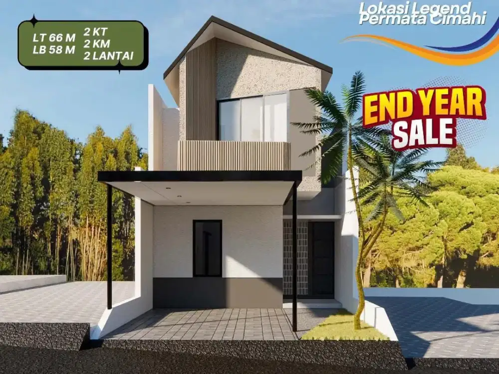 PROMO TERBATAS! Rumah 2 Lantai di Permata Cimahi Tanimulya Gadobangkong