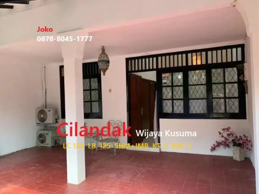 Rumah TERMURAH area Wijaya Kusuma, Cilandak, Jakarta Selatan