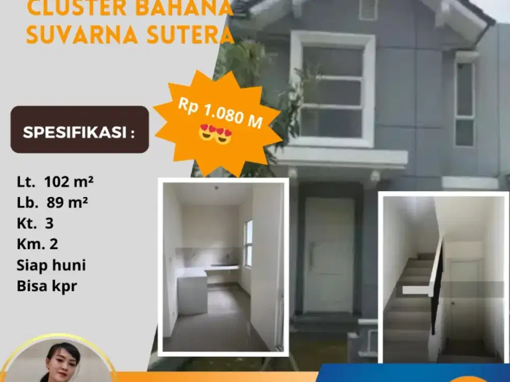 Termurah Bisa KPR Suvarna Sari Bahana Cikupa Tangerang