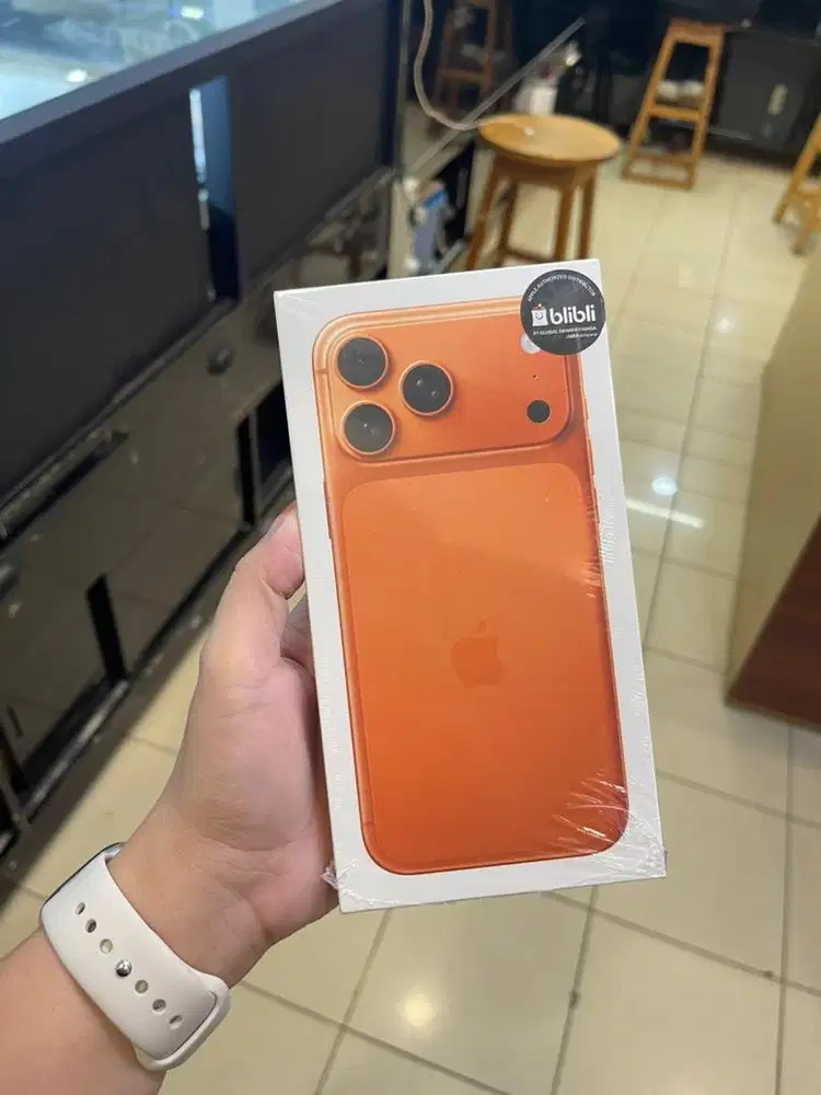 Iphone 17pro max 256 cosmic Orange New Garansi Resmi