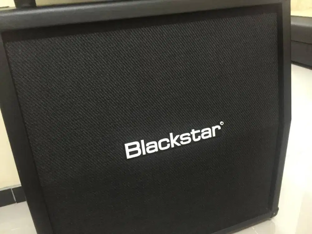 Blackstar 4x12 Angled Guitar Cabinet Black Speaker ID 412A