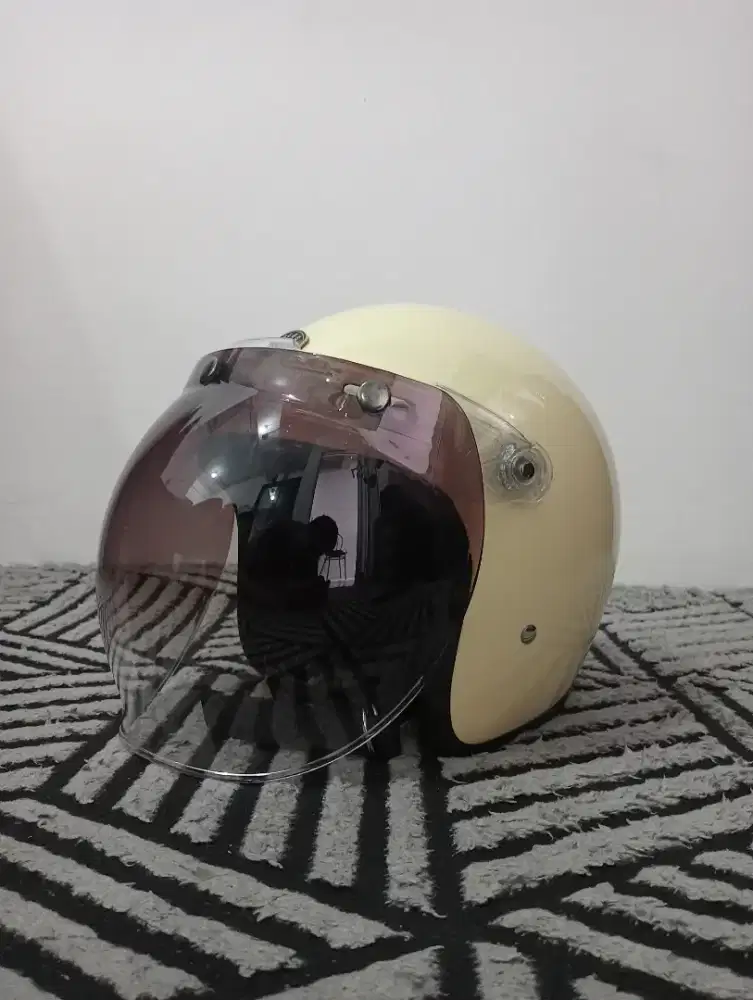 Slimhead Helm RIDERS and RULES Broken White