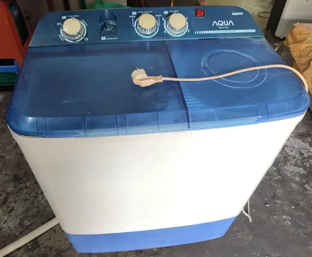 Jual cepat mesin cuci Sanyo aqua