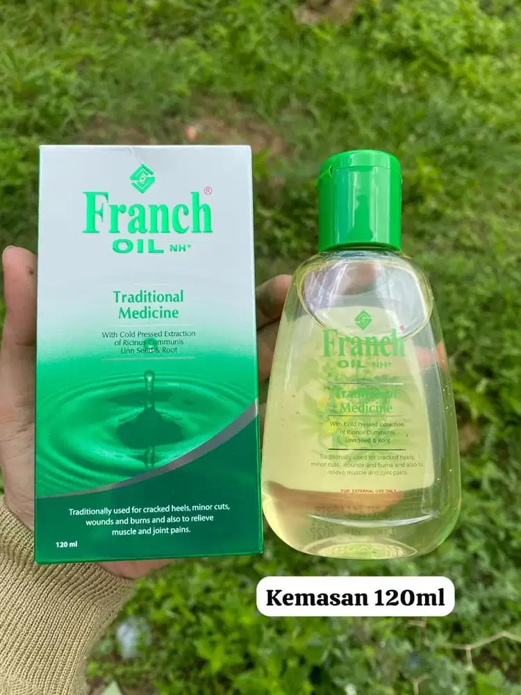 FRANCH OIL 120ML - ORIGINAL & READY STOCK