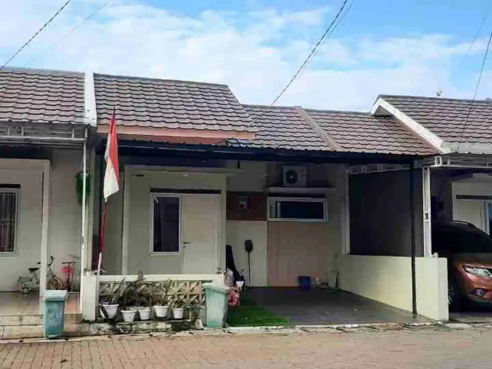 Rumah 1 lantai Minimalis siap huni didalam perumahan nyaman cileungsi
