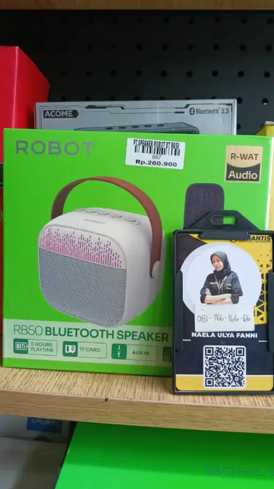 SPEAKER ROBOT BT RB50| ATLANTIS DAHSYAT