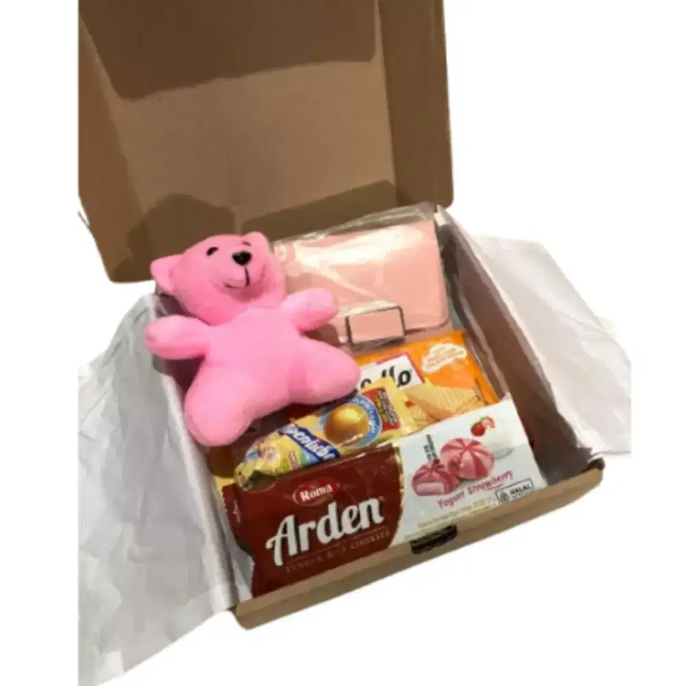 Hampers gift box murah request note gift