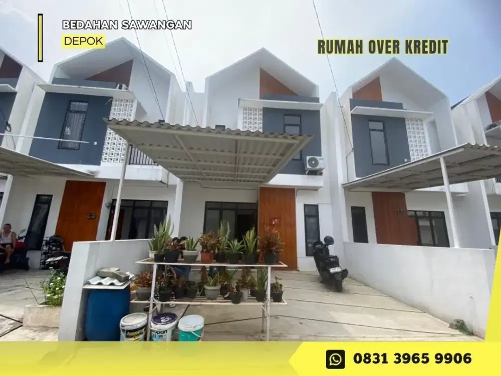 Over Kredit Rmh 2Lantai dkt Tol 79JT di Bedahan Sawangan Depok