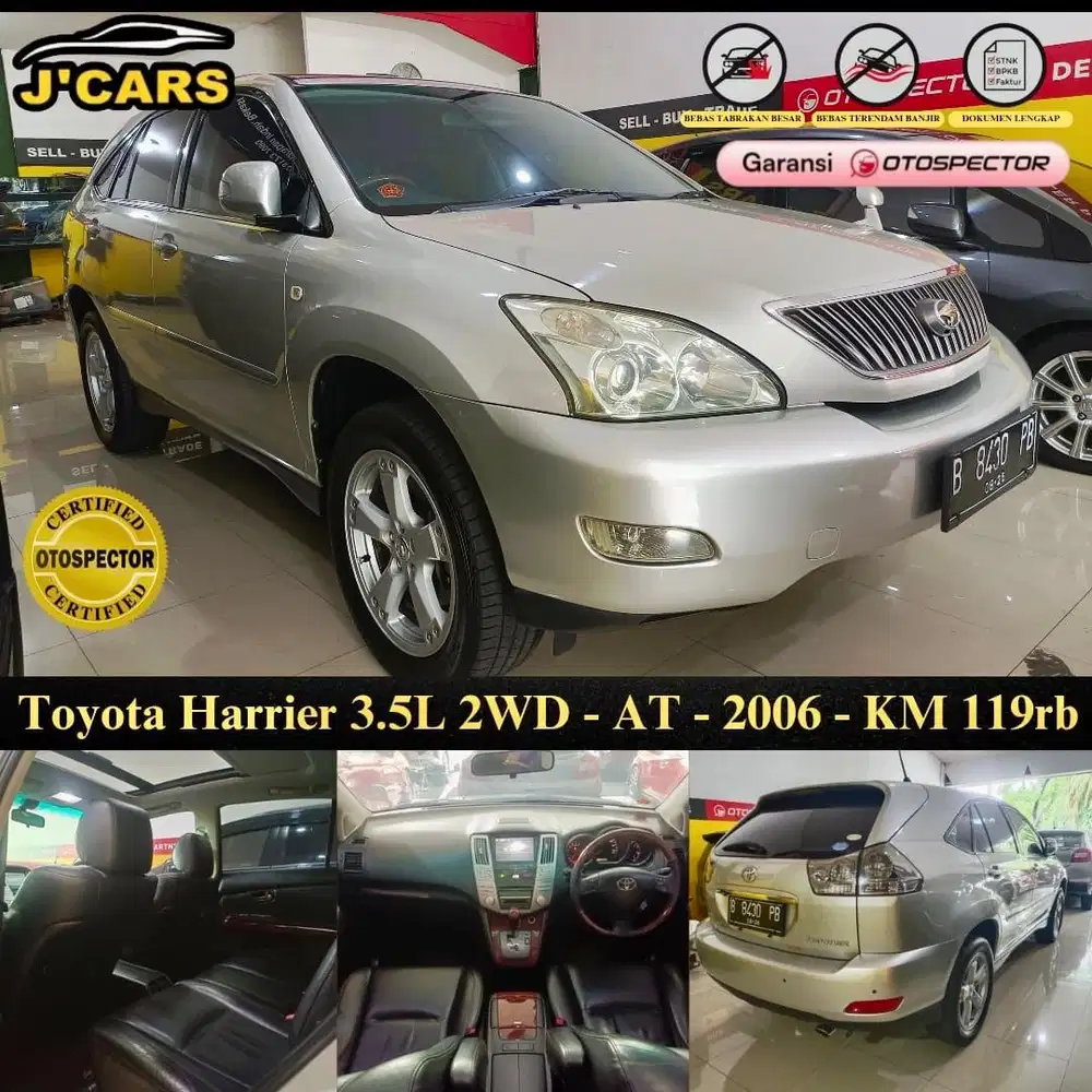 Toyota Harrier 3.5L AT 2006 Automatic Murah Ringan