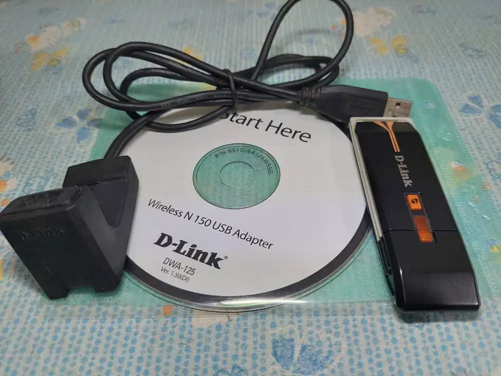 Dongle USB Wi-Fi D LINK Model DWA-125 ver 1.50