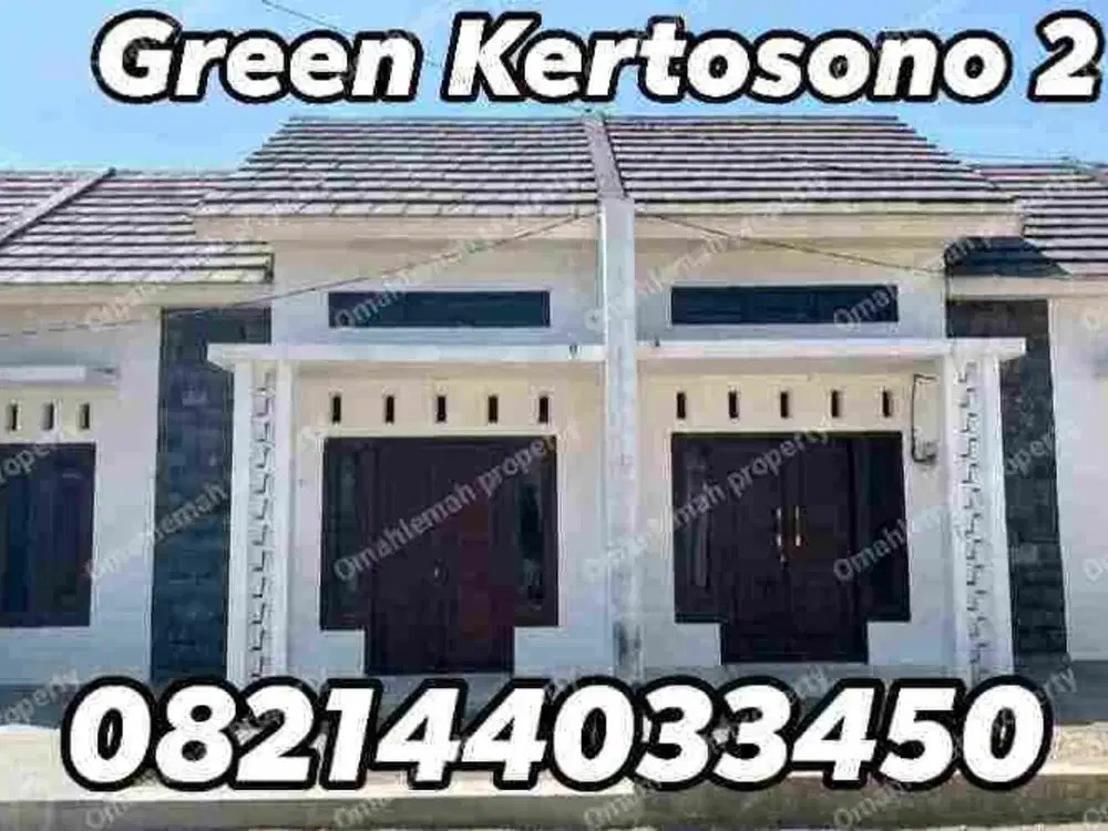 di Jual rumah di green kertosono 2 nganjuk